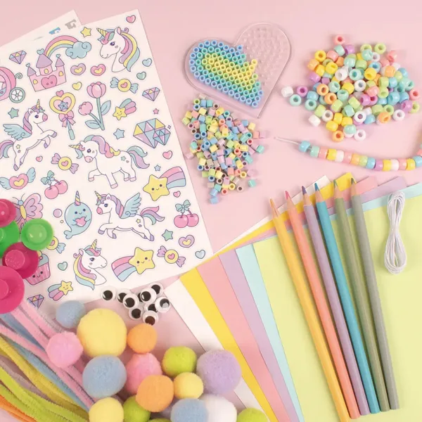 PlayBox: Set creativo di artigianato dai colori pastello immagine 3