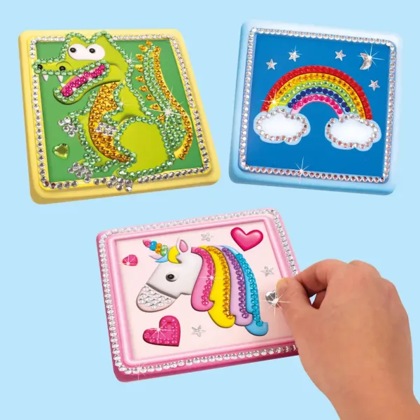 PlayBox: Set creativo per creare immagini con strass immagine 2
