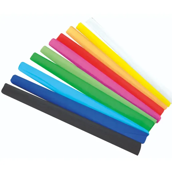 PlayBox: Set di 10 fogli di carta crespa colorata 50x200cm immagine 1