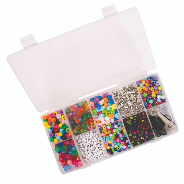 PlayBox: Set di 1900 perline in plastica con contenitore immagine 2