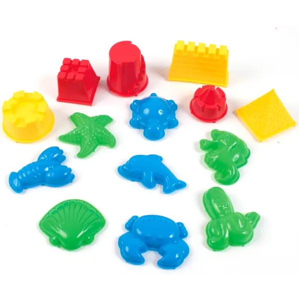 PlayBox: Set di formine per sabbiera 14 pezzi immagine 2