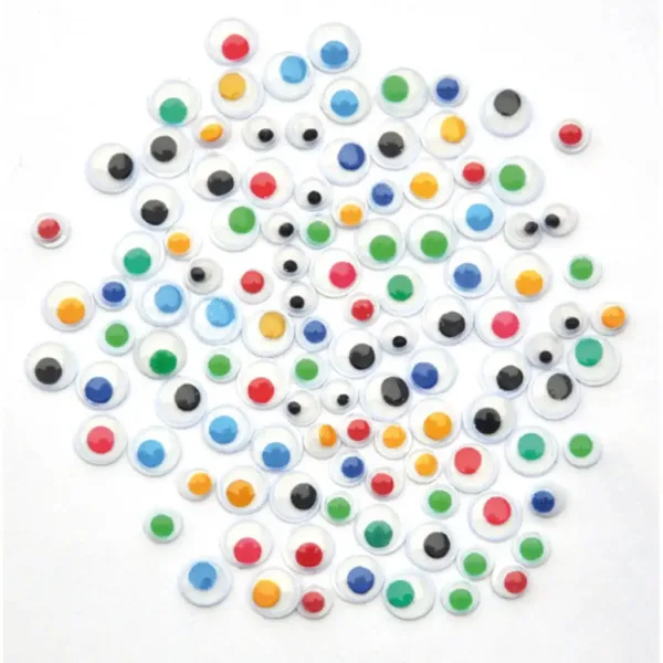 PlayBox: Set di occhi decorativi colorati da 300 pezzi in due dimensioni immagine 1