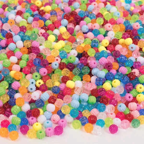 PlayBox: Set di perline infilabili a forma di caramella, 250 pezzi immagine 2