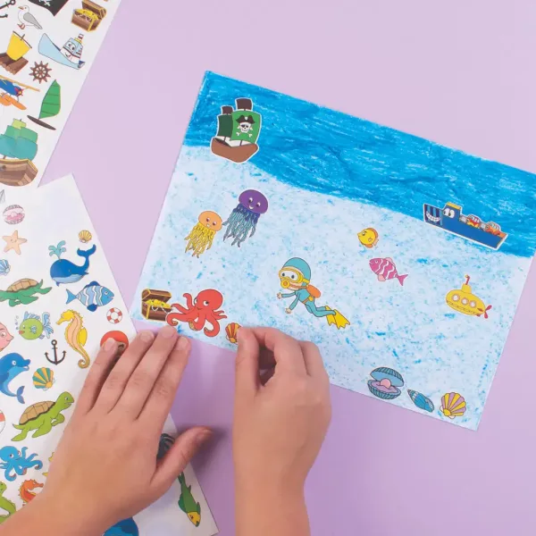 PlayBox: Veicoli set mega adesivi da 500 pezzi immagine 3