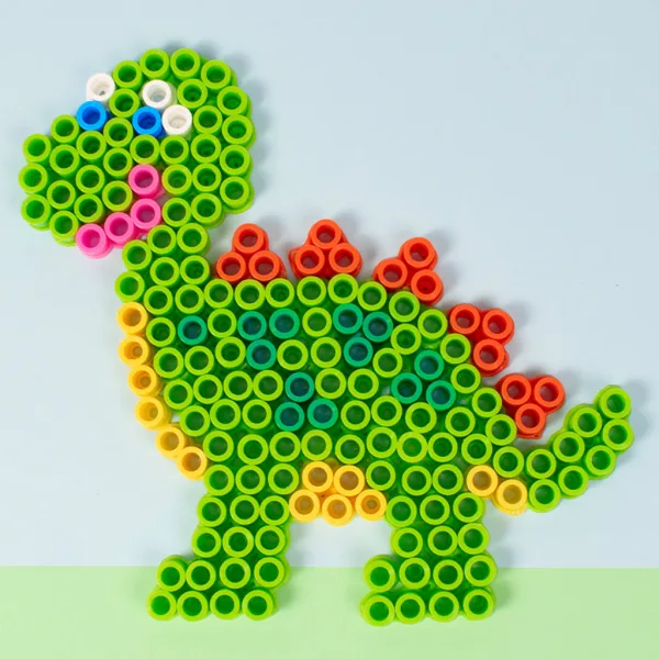 PlayBox: XL piastra per perline stirabili a forma di dinosauro 1 pezzo immagine 3