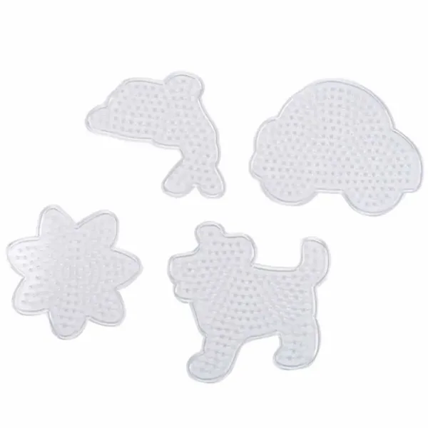 PlayBox: base perline stirabili MIDI da 5mm - cane, auto, pesce, fiore confezione da 4 pezzi immagine 2
