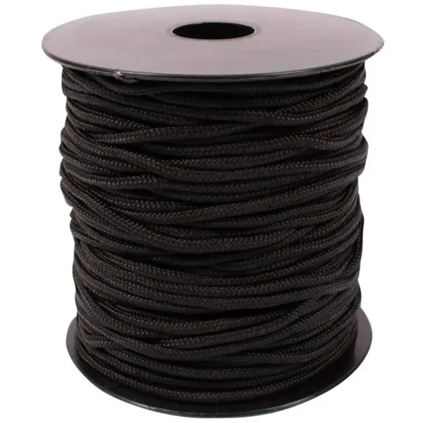 Playbox: Corda da annodare nera da 2 mm, 50 metri immagine 1