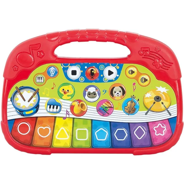 Playgo: Pianoforte per bebè Allegra orchestra di animali immagine 2
