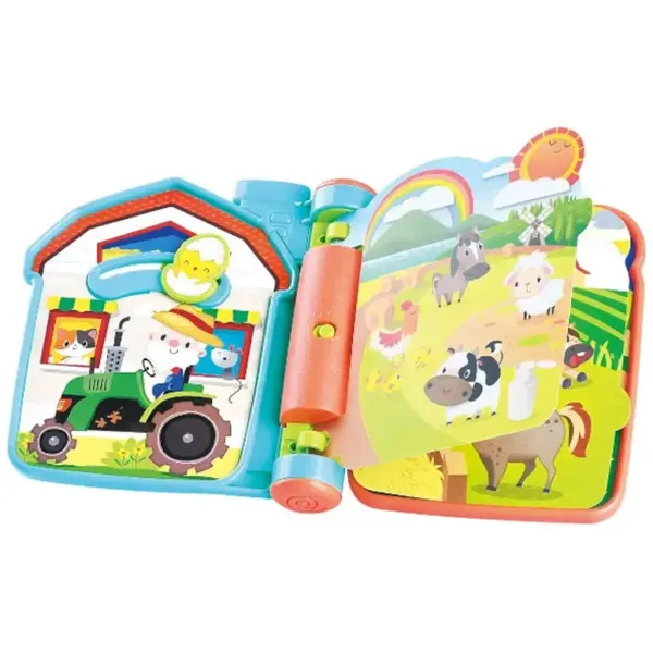Playgo: La vita nella fattoria degli animali - Libro di fiabe musicale immagine 2