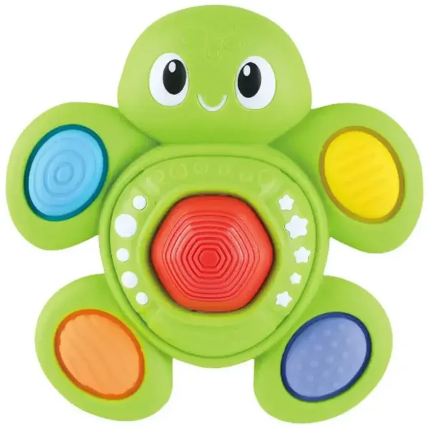 Playgo: Tartarughina musicale luminosa per lo sviluppo del tatto immagine 2