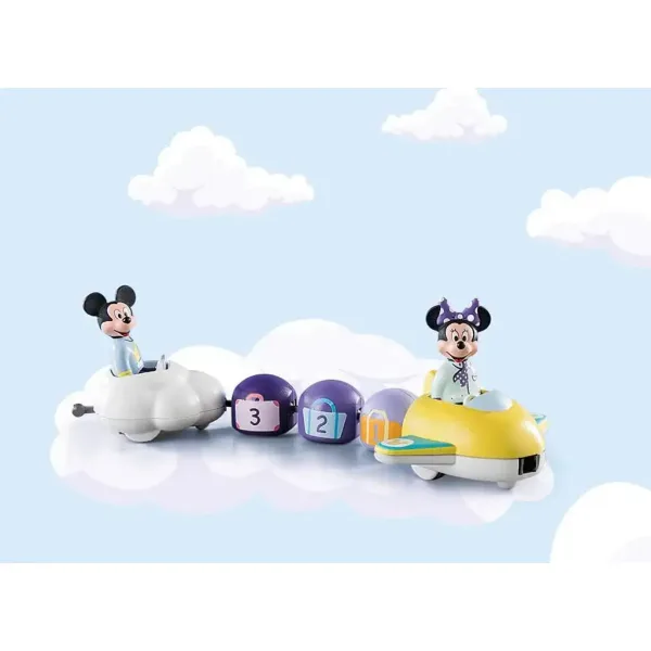 Playmobil 1.2.3 & Disney: Topolino e Minnie con aereo a nuvola (71320) immagine 3