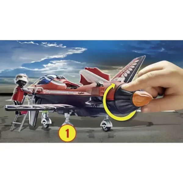 Playmobil: Air Stuntshow - Jet "Aquila" (70832) immagine 3
