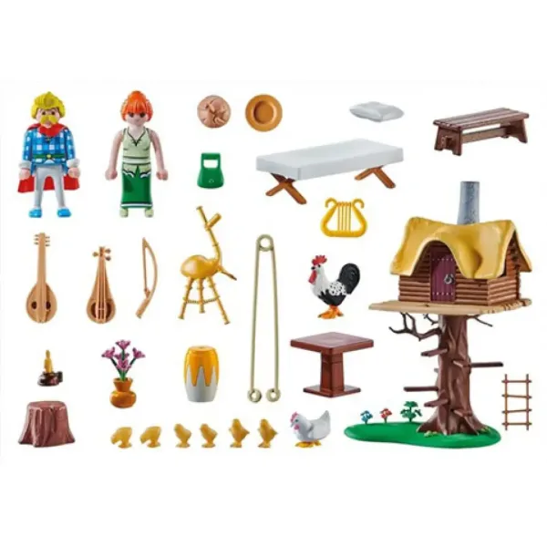 Playmobil: Asterix - Hangianix e la casa sullalbero (71016) immagine 3