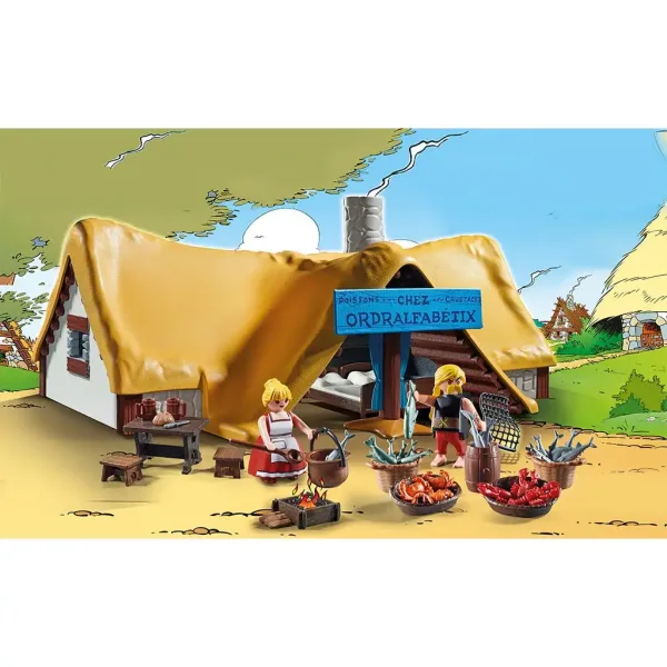 Playmobil: Asterix - La capanna di Ordinalfabetix (71266) immagine 2