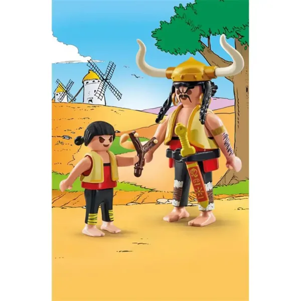 Playmobil: Asterix - Personaggi Quibelez de Saporan e Pepe (71545) immagine 2