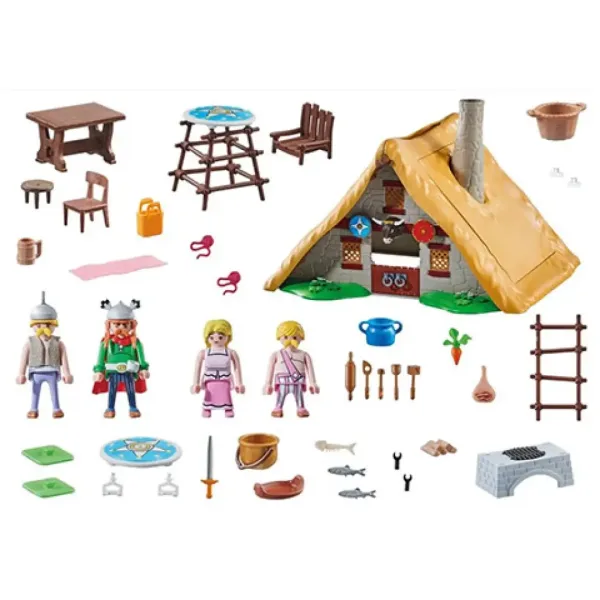 Playmobil: Capanna di Asterix Hasarengazfix (70932) immagine 2