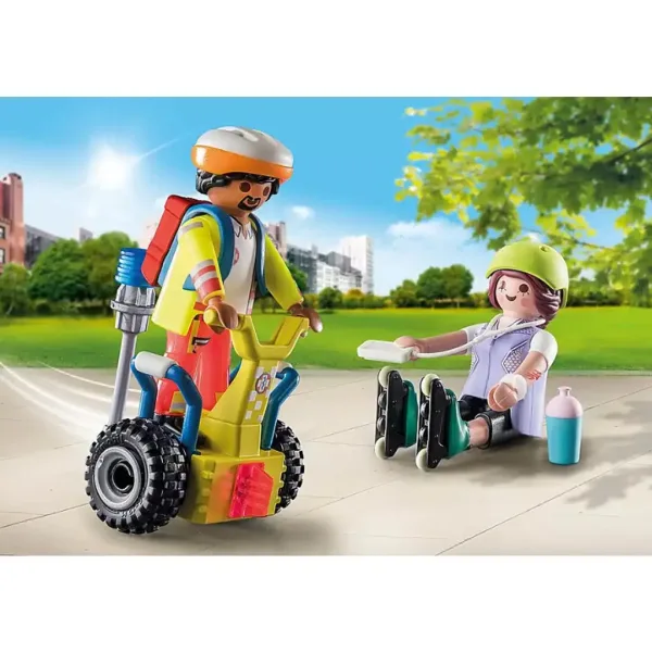 Playmobil: Starter Pack - Operazione di salvataggio con Segway (71257) immagine 3