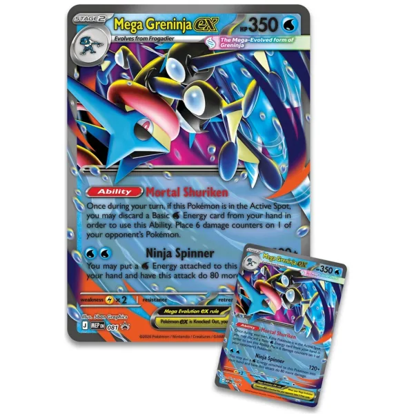 Pokémon TCG: Mega Greninja ex Collezione Premium immagine 3