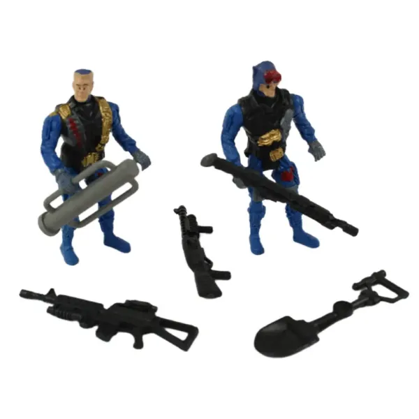 Police Pioneer: Set di polizia con figurine e armi in due varianti immagine 3