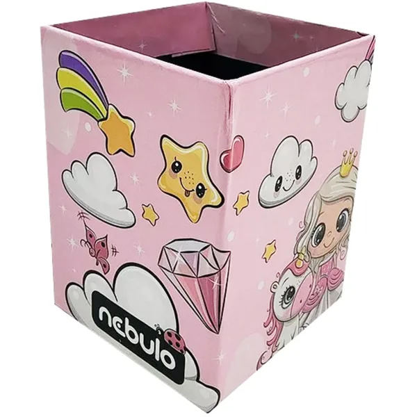 Portapenne da tavolo Nebulo Unicorno e Principessa immagine 1