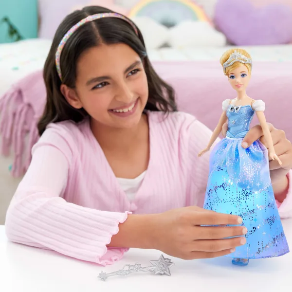 Principesse Disney: Bambola Magica di Cenerentola - Mattel immagine 4