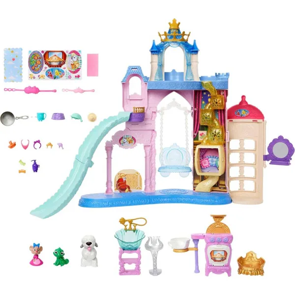 Principesse Disney: Set da gioco Castello per animali domestici - Mattel immagine 4