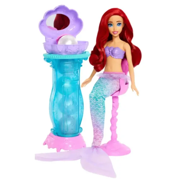 Principesse Disney: Set sorpresa bambola Ariel Incanto di Perle - Mattel immagine 2