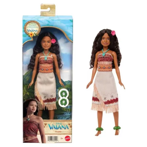 Principesse Disney: Vaiana dal film - Figura di Vaiana 26 cm - Mattel immagine 2
