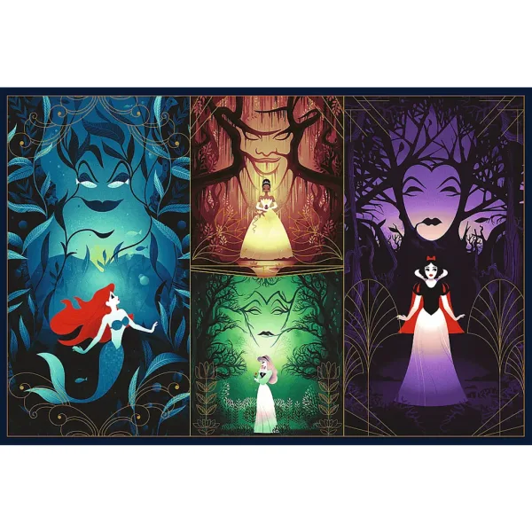 Principesse incantevoli Disney puzzle 2x200 pezzi - Trefl immagine 2