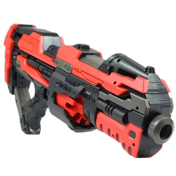 Pro Attack: Pistola spara-spugne elettronica con tamburo rotante e proiettili 45cm immagine 4