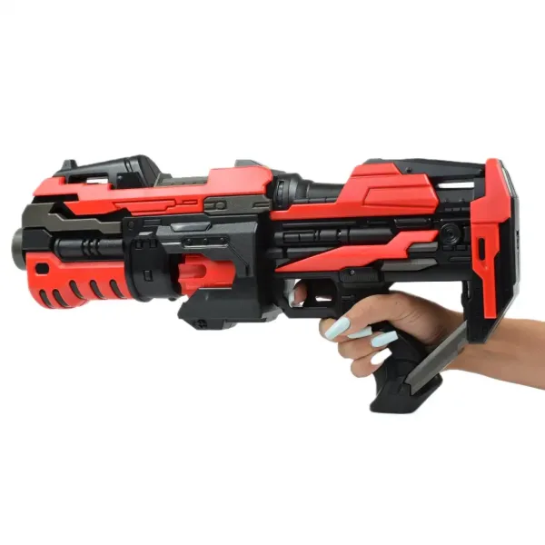 Pro Attack: Pistola spara-spugne elettronica con tamburo rotante e proiettili 45cm immagine 6