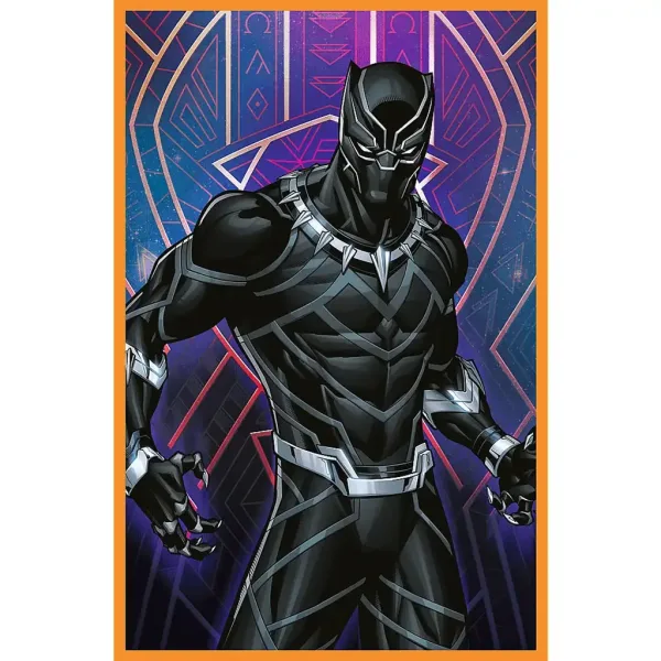 Puzzle 3x80 pezzi Avengers azione - Trefl immagine 4