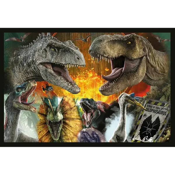 Puzzle Jurassic World 2x200 pezzi - Trefl immagine 3