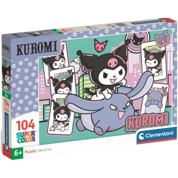 Puzzle Kuromi Super Color da 104 pezzi - Clementoni immagine 1