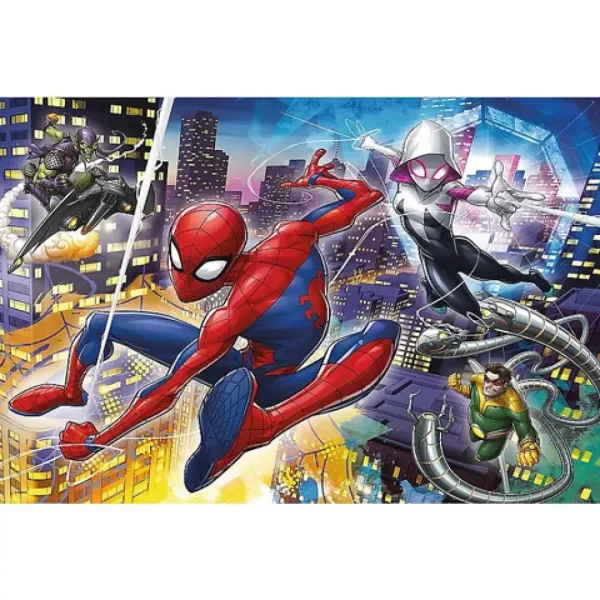 Puzzle Maxi da 24 pezzi di Spider-Man Intrepido - Trefl immagine 2