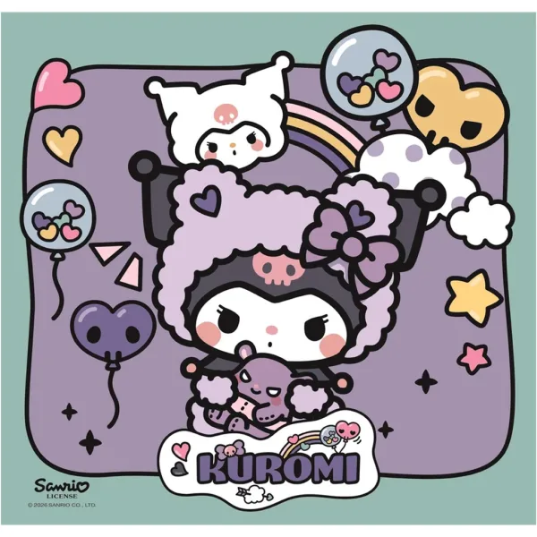 Puzzle Super Color Kuromi 3 x 48 pezzi - Clementoni immagine 2