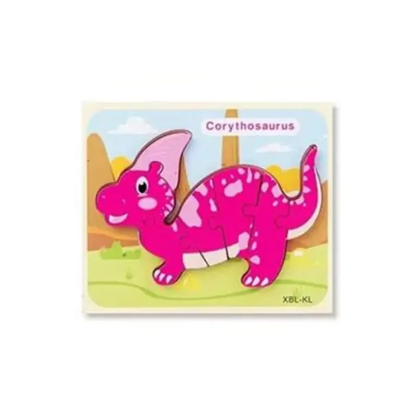 Puzzle a forma di dinosauro disponibile in diverse varianti immagine 3