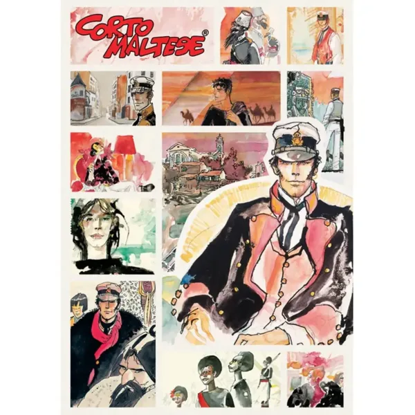 Puzzle da 1000 pezzi Corto Maltese - Clementoni immagine 2