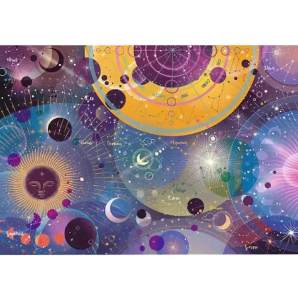 Puzzle da 1000 pezzi con costellazione - Trefl immagine 2