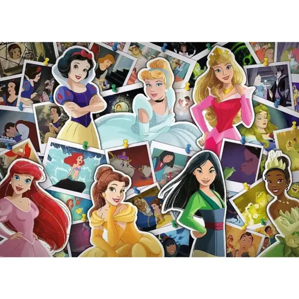 Puzzle da 1000 pezzi con foto delle principesse Disney - Trefl immagine 2