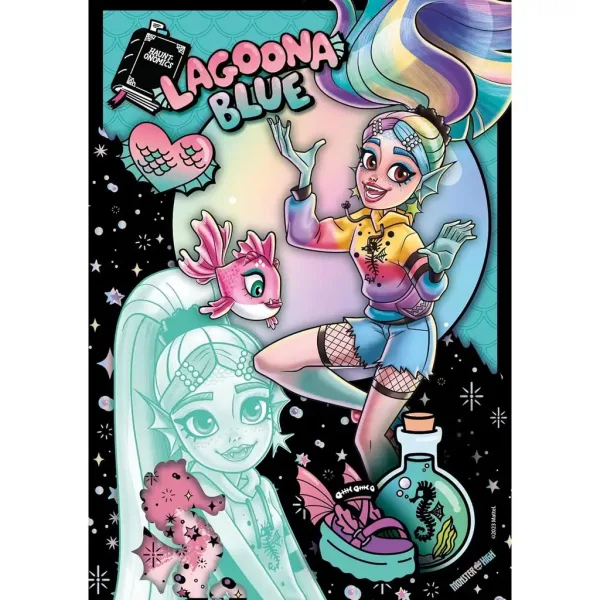 Puzzle da 150 pezzi Monster High Lagoona Blue - Clementoni immagine 3