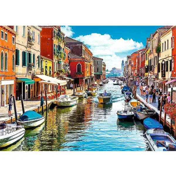 Puzzle da 2000 pezzi di Murano, Venezia - Trefl immagine 2
