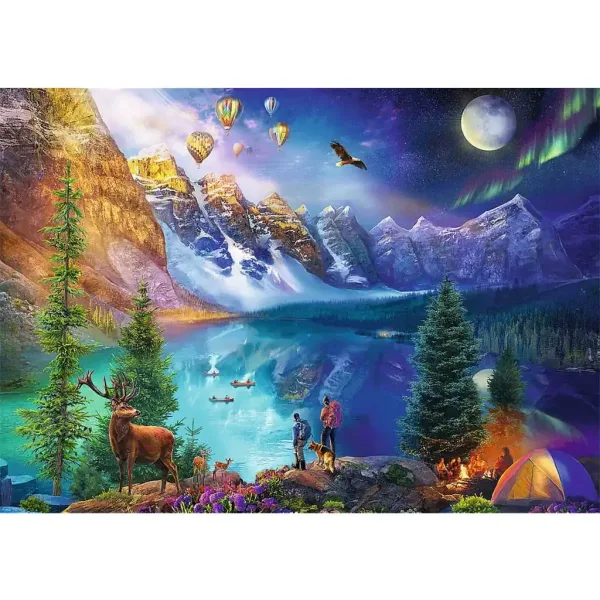 Puzzle da 2x500 pezzi "American Boulevard" - Trefl immagine 2