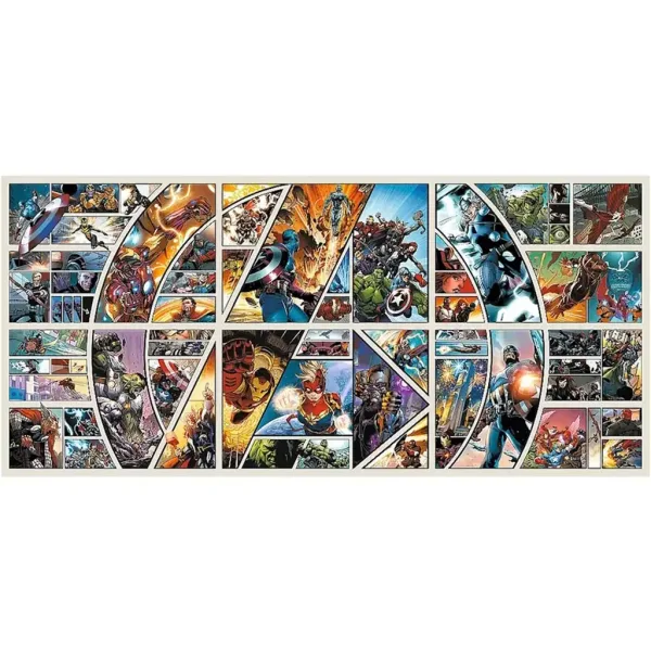 Puzzle da 9000 pezzi attraverso luniverso dei fumetti Marvel - Trefl immagine 2