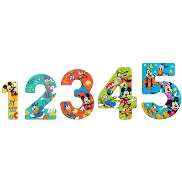 Puzzle di Topolino con 15 pezzi immagine 2