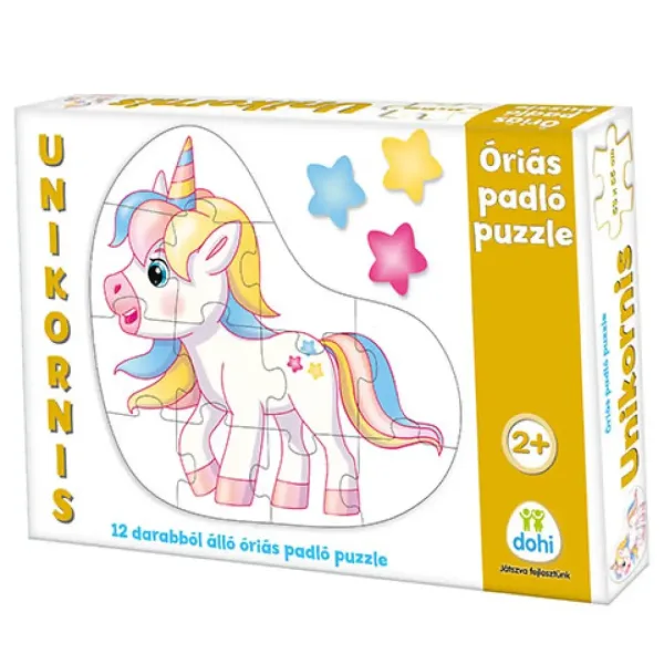 Puzzle gigante da pavimento unicorno 12 pezzi immagine 1