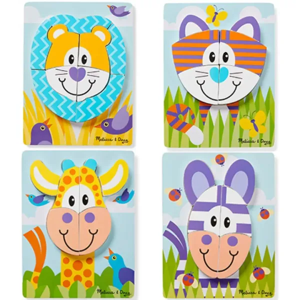 Puzzle gigante safari in legno - Melissa & Doug immagine 2