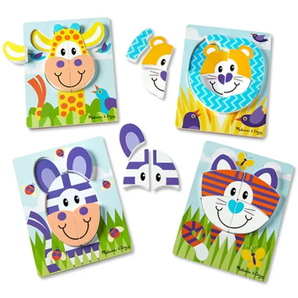 Puzzle gigante safari in legno - Melissa & Doug immagine 3