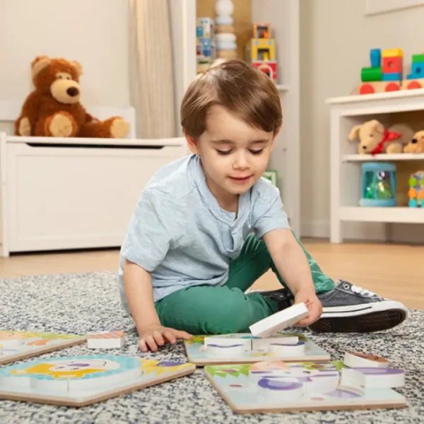 Puzzle gigante safari in legno - Melissa & Doug immagine 4