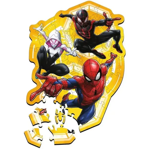 Puzzle in legno da 50 pezzi di Spider-Man - Trefl immagine 2